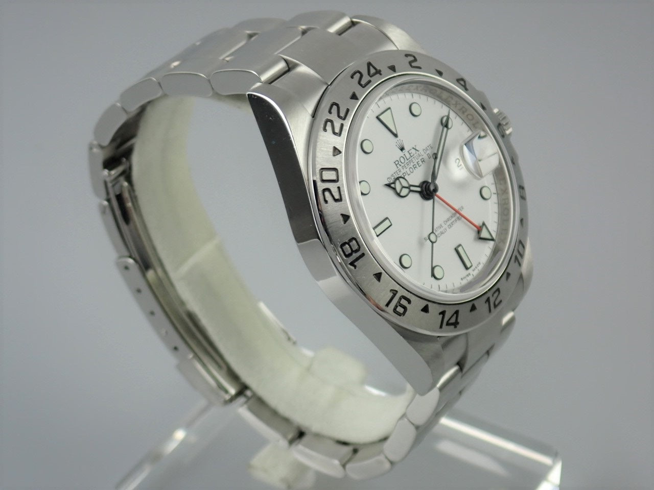 Rolex Explorer II White G serial number