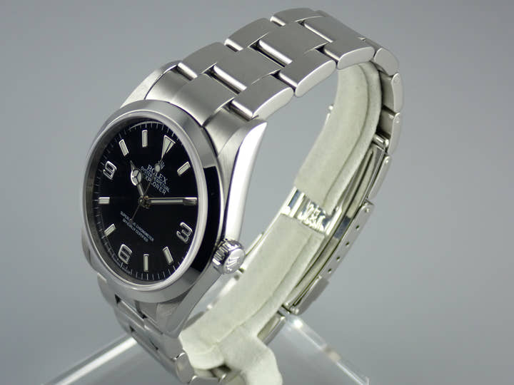 ロレックス エクスプローラーI Ref.114270 ブラック文字盤 中古 explorer-182