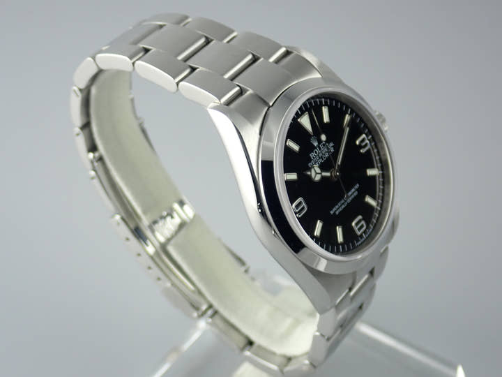 ロレックス エクスプローラーI Ref.114270 ブラック文字盤 中古 explorer-182