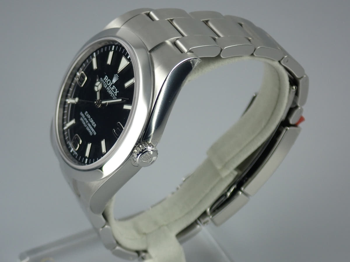 ロレックス エクスプローラー Ref.214270 ブラック文字盤 極美品 explorer-242-2