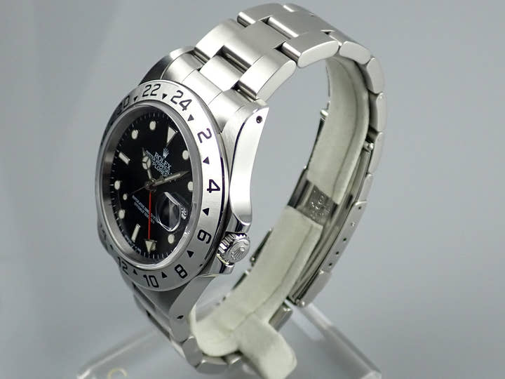 ロレックス エクスプローラーII Ref.16570 ブラック文字盤 中古 explorer-186-2