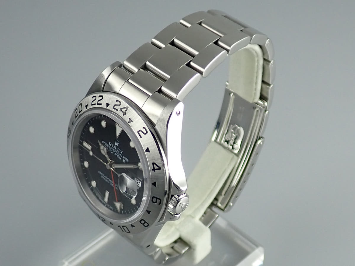 ロレックス エクスプローラーII Ref.16570 ブラック文字盤 中古 explorer-190