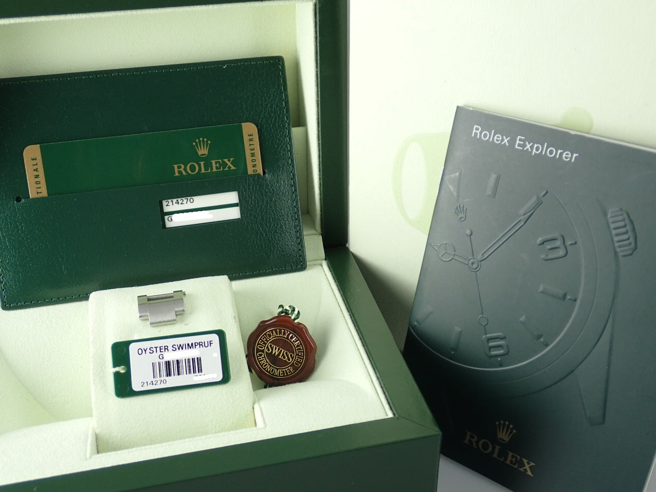 Rolex Explorer G Blackout &lt;Warranty, Box, etc.&gt;