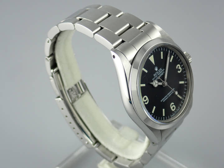 ロレックス エクスプローラーI Ref.1016 ブラック文字盤 中古 explorer-203
