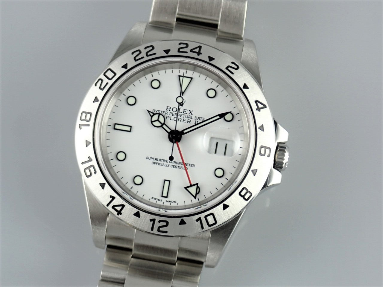 Rolex Explorer II White Dial F Series &lt;Warranty, Box, etc.&gt;