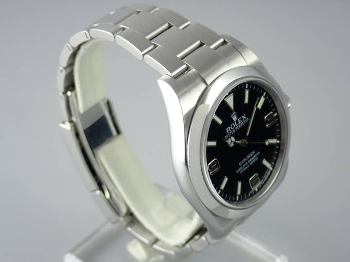 ロレックス エクスプローラー Ref.214270 ブラック文字盤 中古 explorer-205
