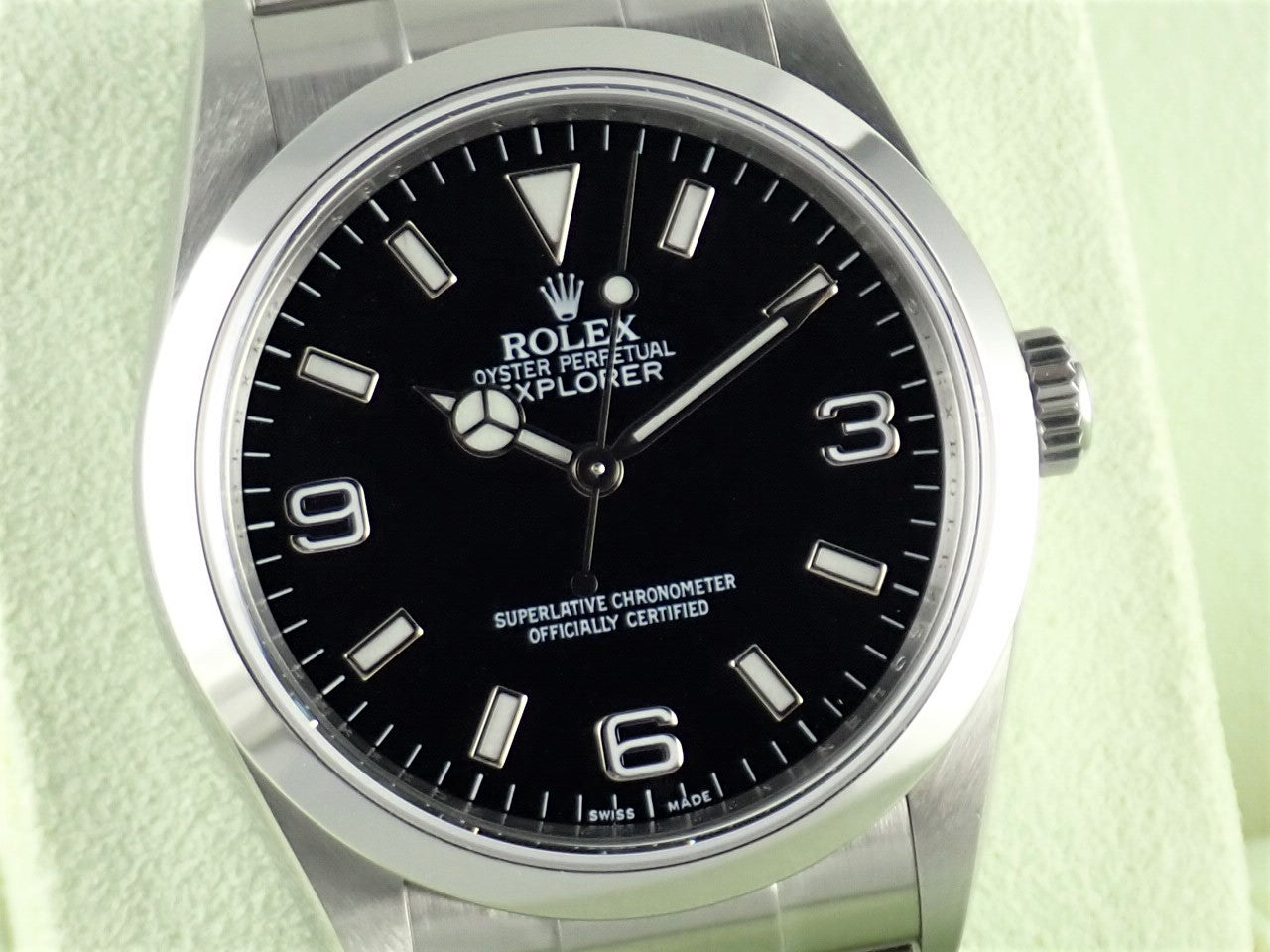 Rolex Explorer I M-number Roulette &lt;Warranty, box, etc.&gt;