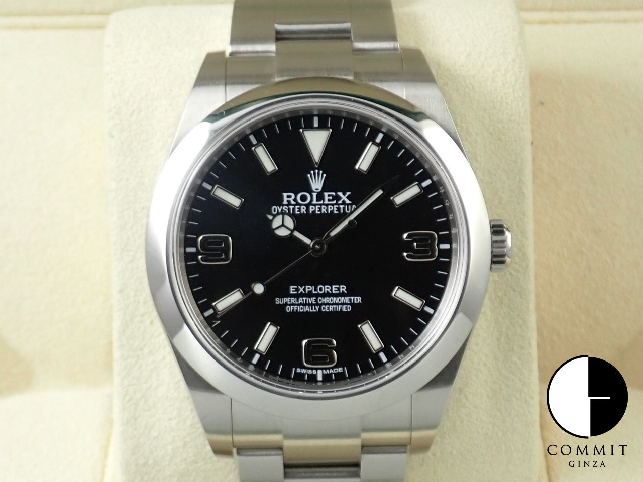 Rolex Explorer Blackout Mirror Buckle &lt;Warranty, Box, etc.&gt;