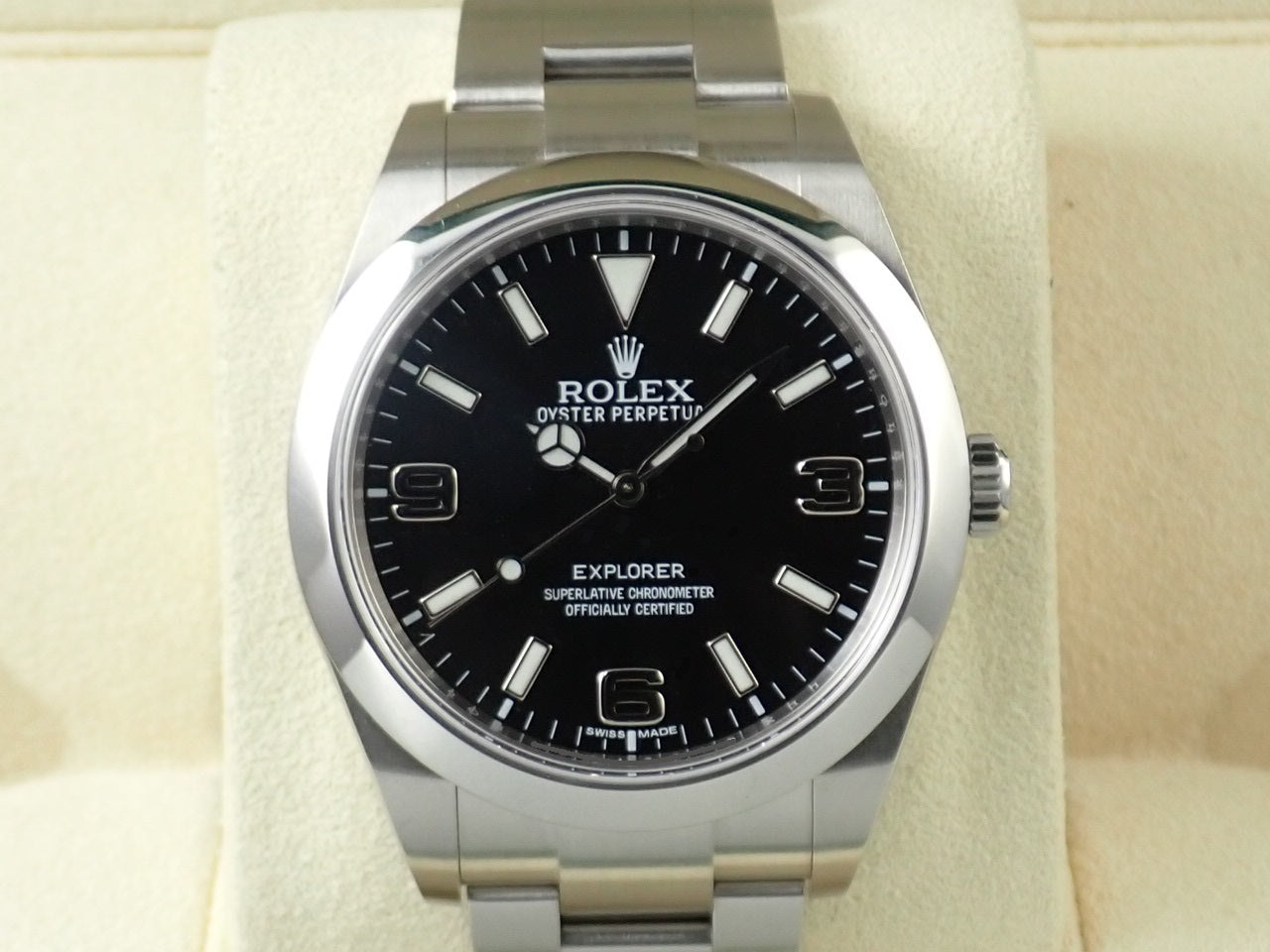 Rolex Explorer Blackout Mirror Buckle &lt;Warranty, Box, etc.&gt;