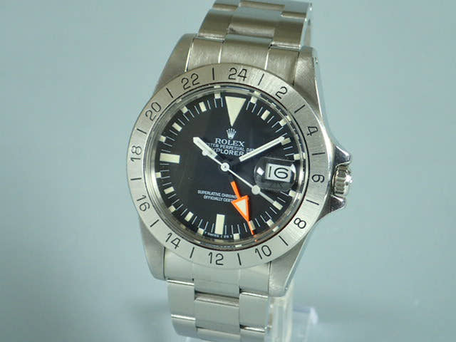 ロレックス エクスプローラーII Ref.1655 ブラック文字盤 中古 explorer-21