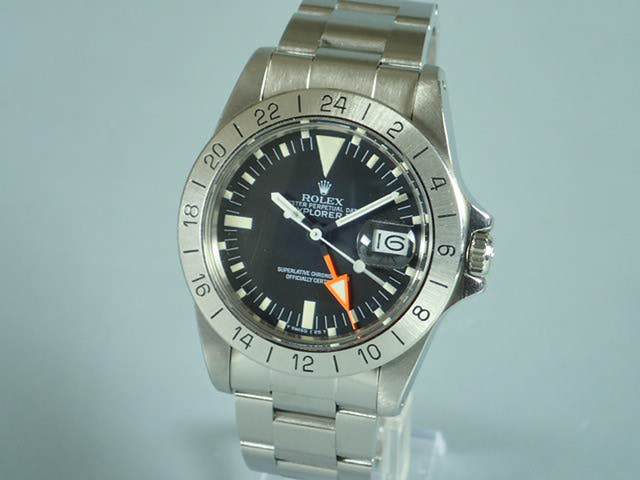 ロレックス エクスプローラーII Ref.1655 ブラック文字盤 中古 explorer-21