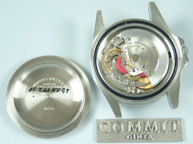ロレックス エクスプローラーII Ref.1655 ブラック文字盤 中古 explorer-21