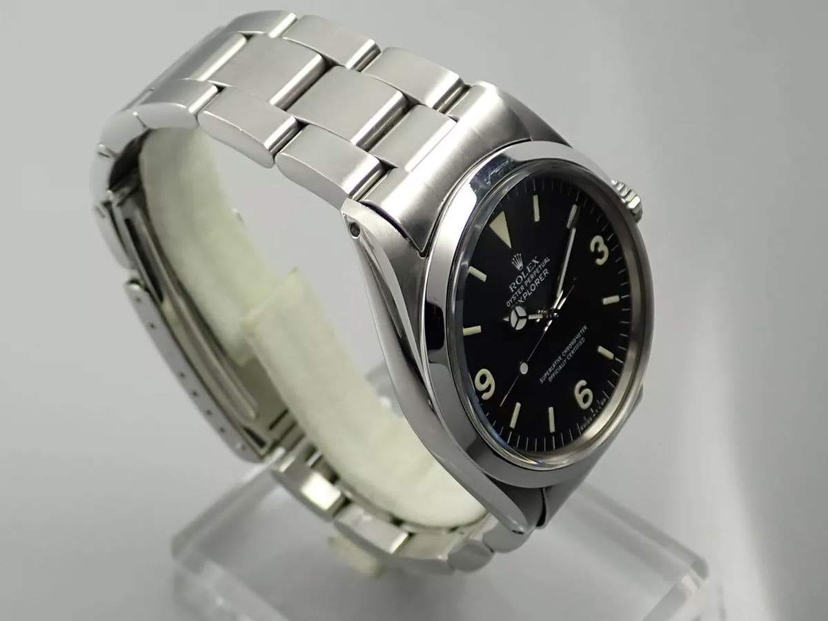 ロレックス エクスプローラーI Ref.1016 ブラック文字盤 中古 7CRYFUZL
