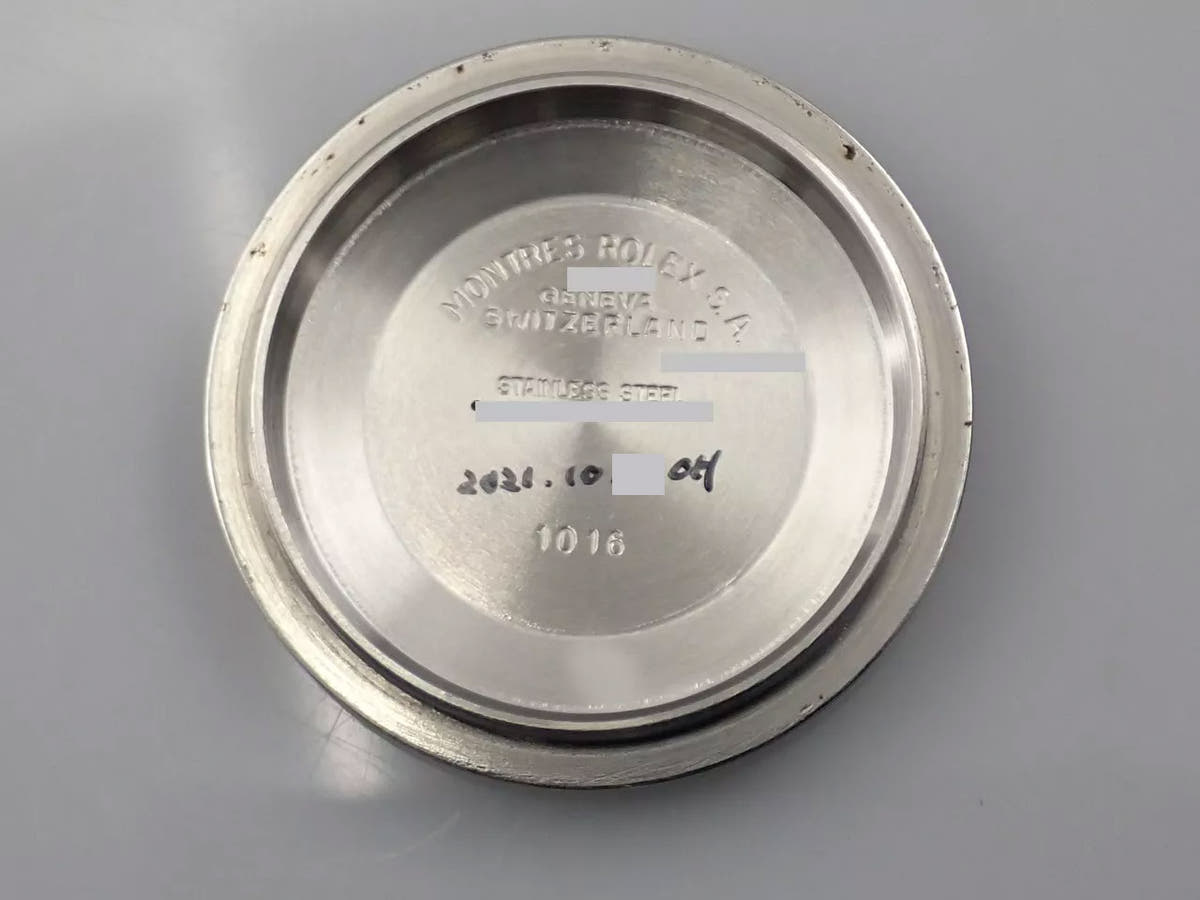 ロレックス エクスプローラーI Ref.1016 ブラック文字盤 中古 7CRYFUZL