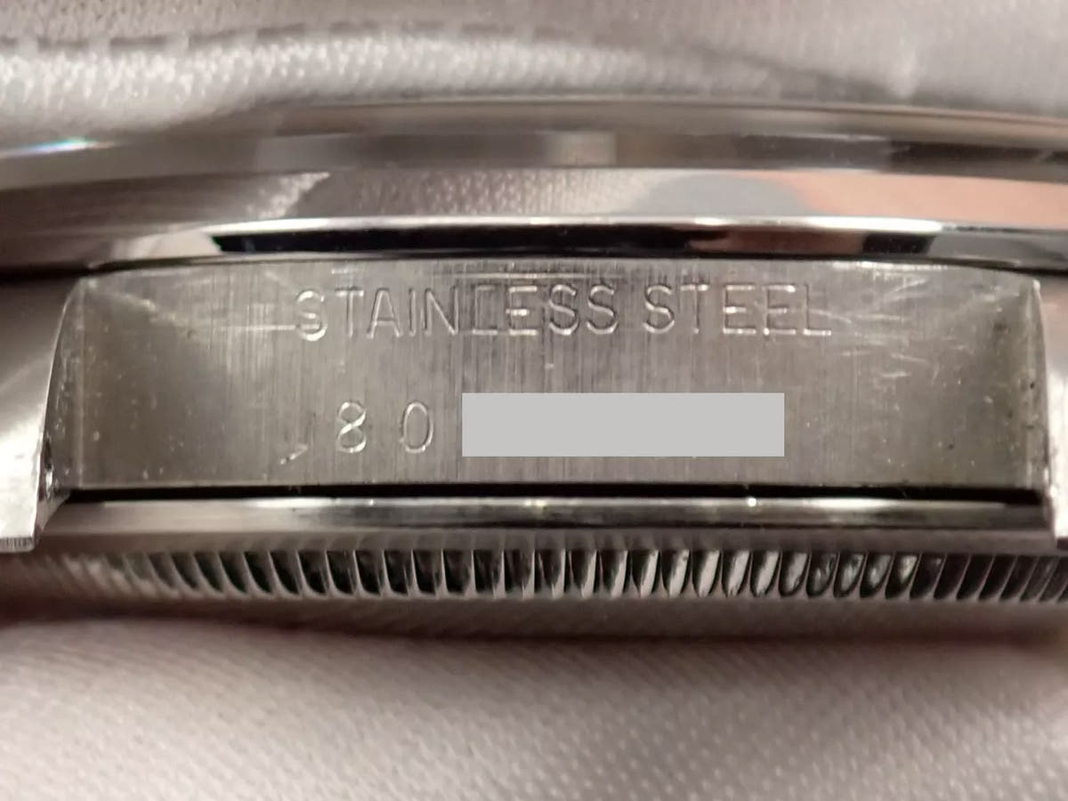 ロレックス エクスプローラーI Ref.1016 ブラック文字盤 中古 7CRYFUZL