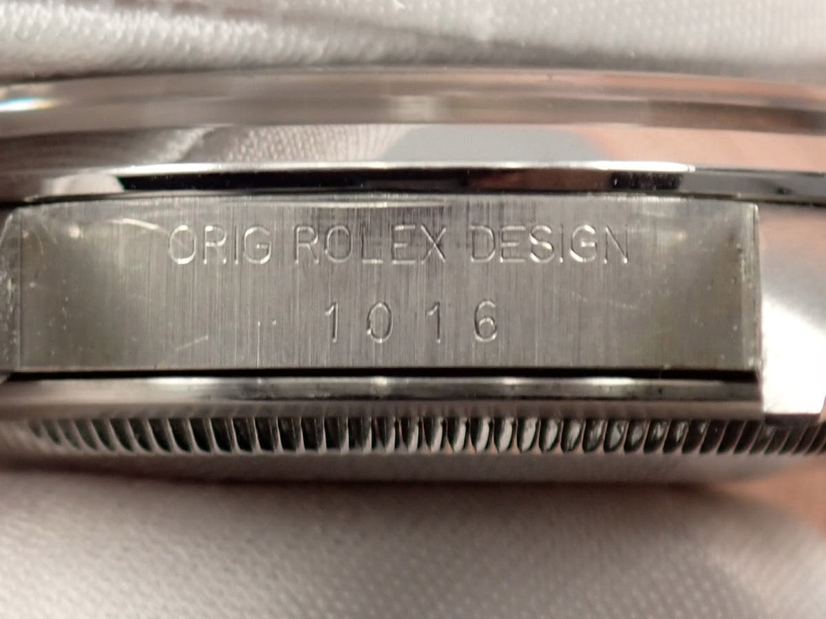 ロレックス エクスプローラーI Ref.1016 ブラック文字盤 中古 7CRYFUZL