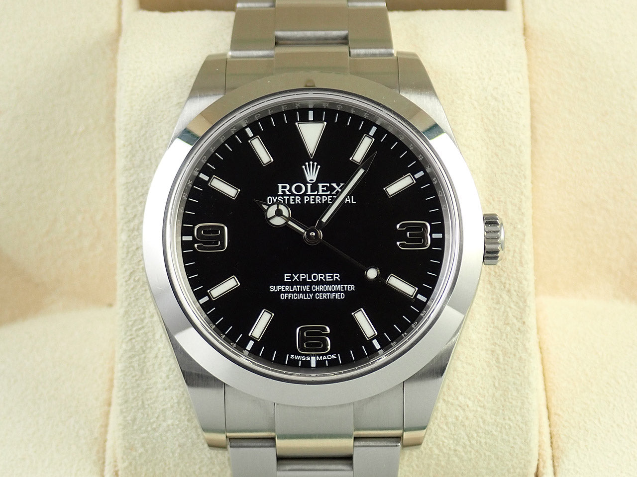 Rolex Explorer Blackout Mirror Buckle &lt;Warranty, Box, etc.&gt;