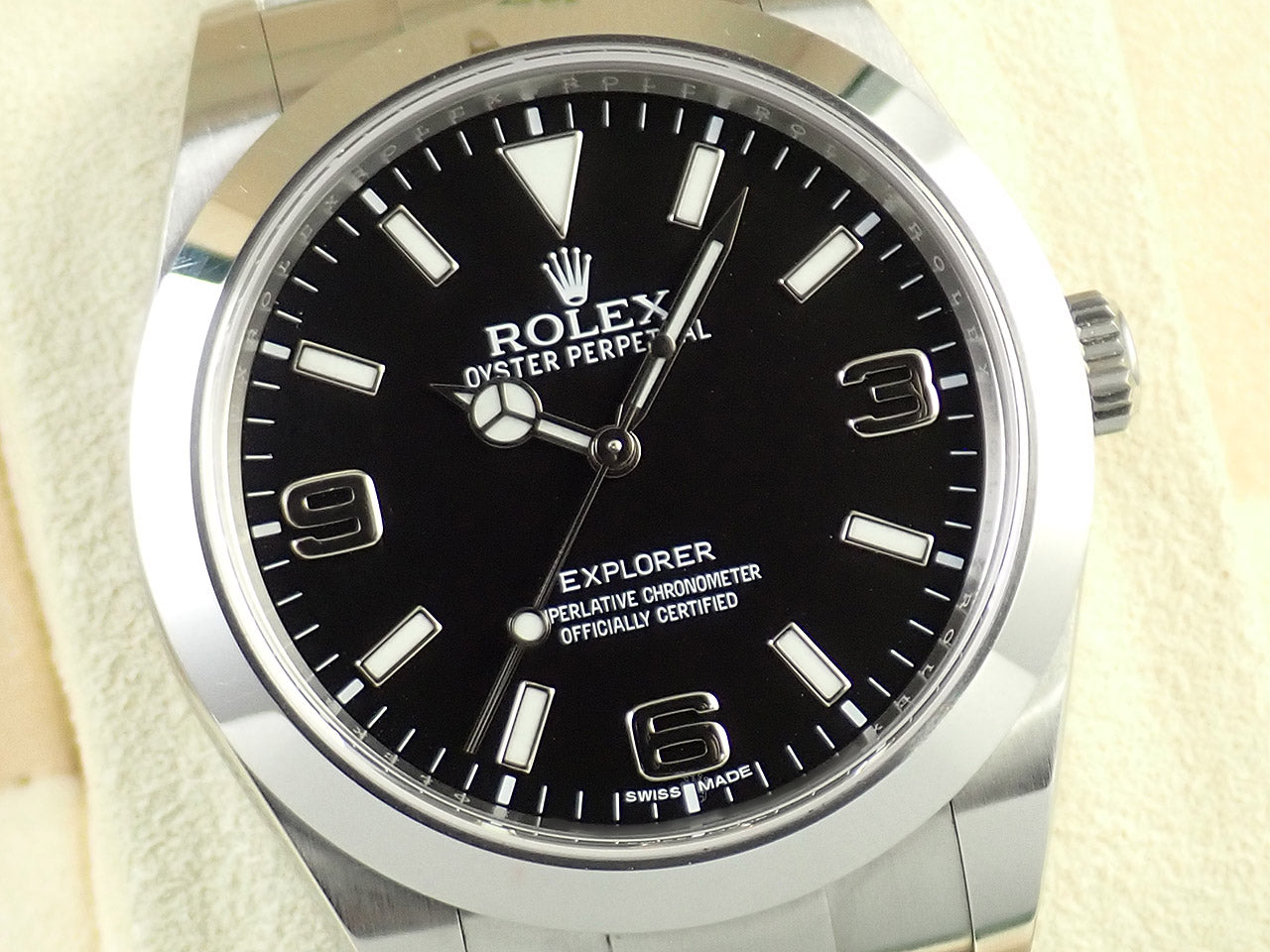 Rolex Explorer Blackout Mirror Buckle &lt;Warranty, Box, etc.&gt;