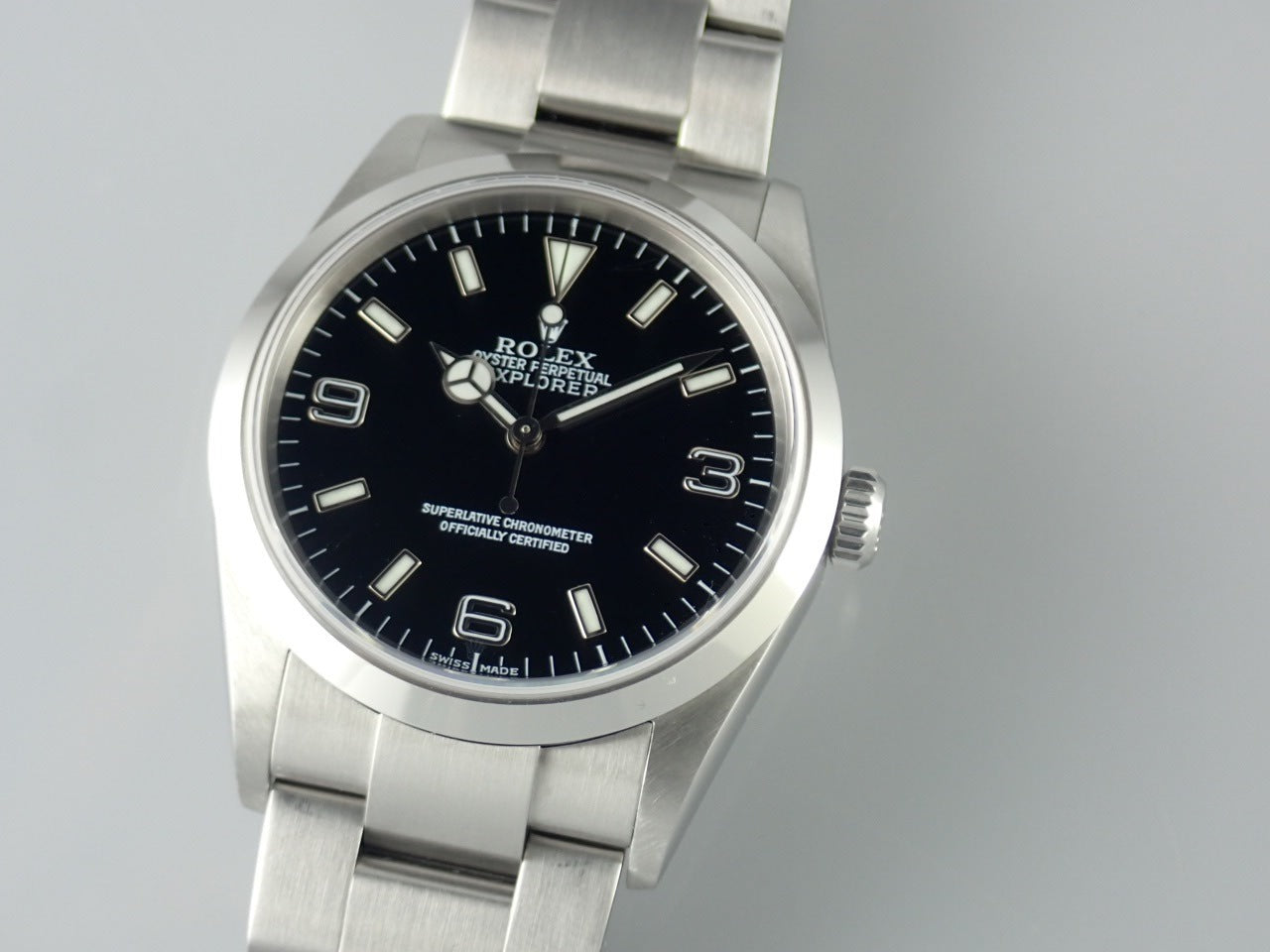 Rolex Explorer I K series &lt;Box and other details&gt;