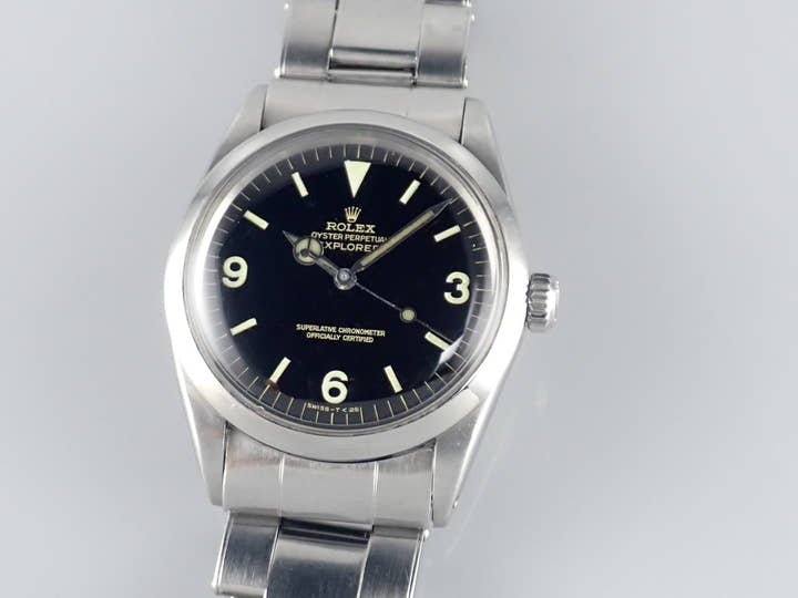 ロレックス エクスプローラー Ref.1016M ブラック文字盤 中古 explorer-214