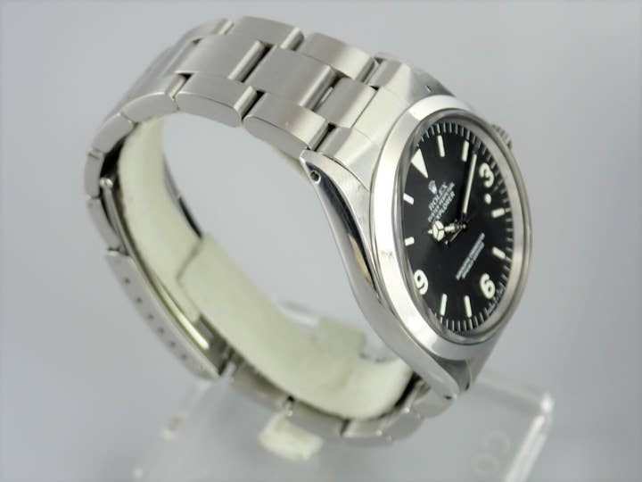 ロレックス エクスプローラーI Ref.1016 ブラック文字盤 中古 explorer-216