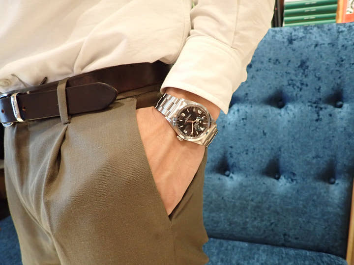 ロレックス エクスプローラーI Ref.1016 ブラック文字盤 中古 explorer-216