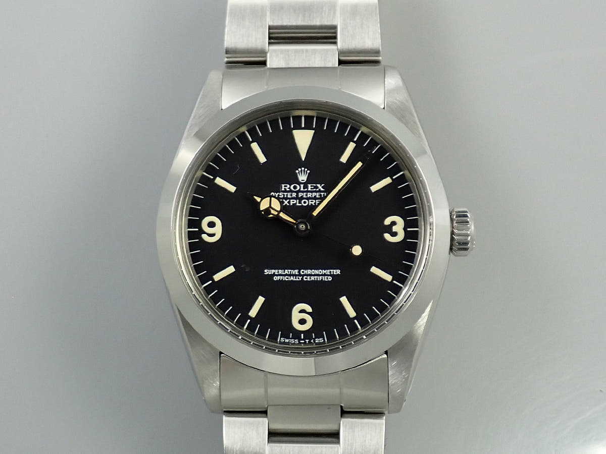 ロレックス エクスプローラーI Ref.1016 ブラック文字盤 極美品 RVP1V6CA