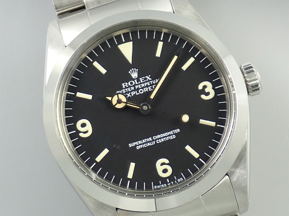 ロレックス エクスプローラーI Ref.1016 ブラック文字盤 極美品 RVP1V6CA