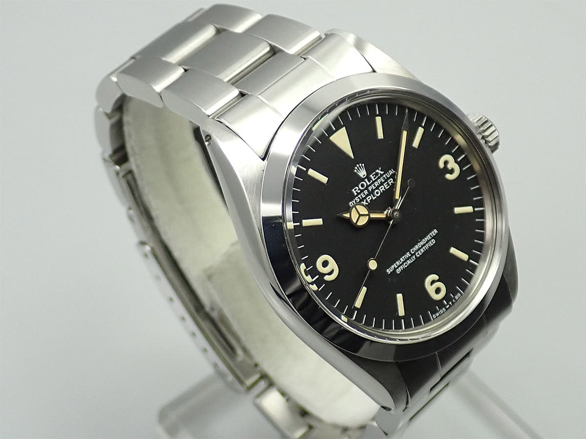 ロレックス エクスプローラーI Ref.1016 ブラック文字盤 極美品 RVP1V6CA