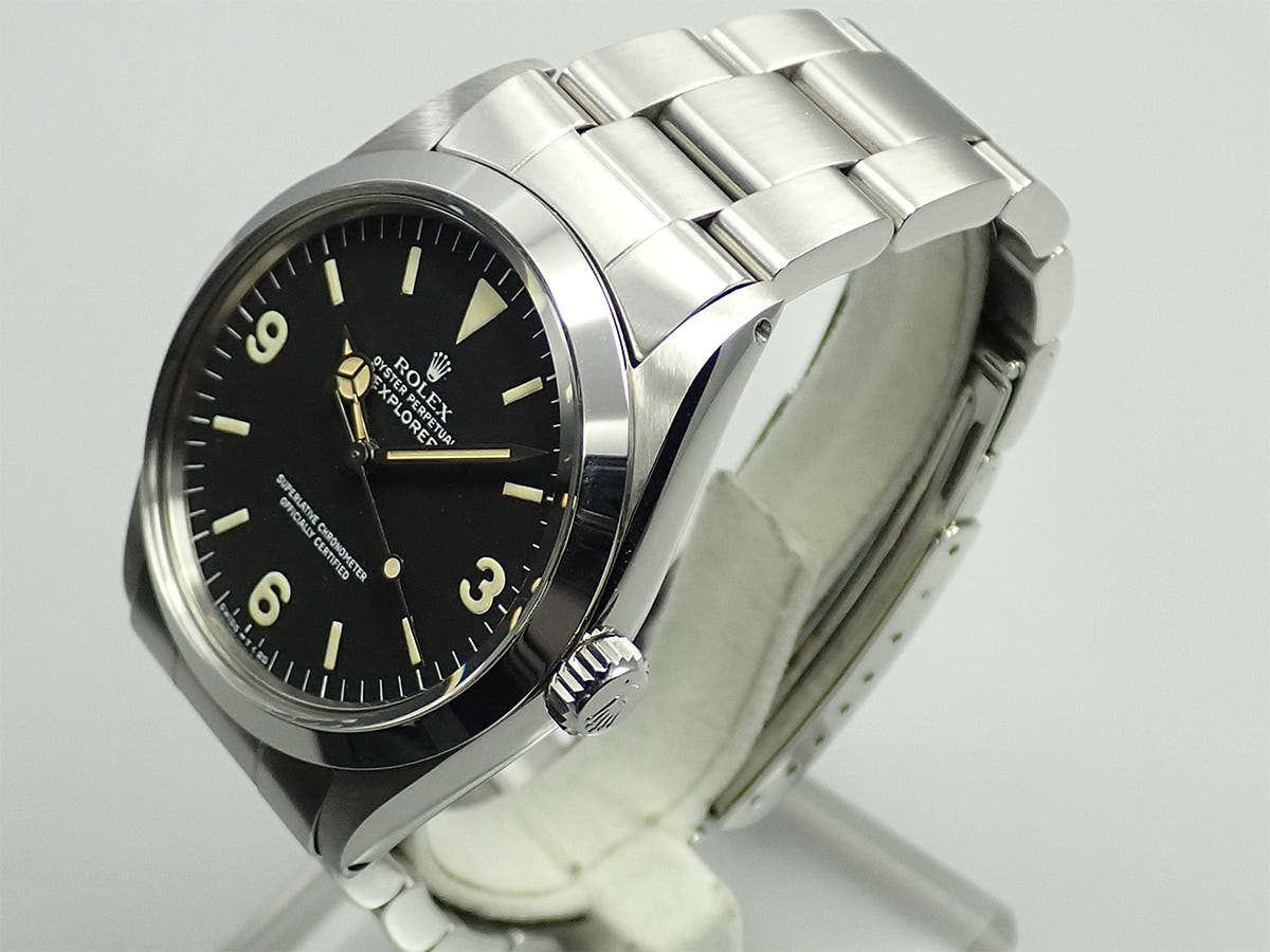 ロレックス エクスプローラーI Ref.1016 ブラック文字盤 極美品 RVP1V6CA