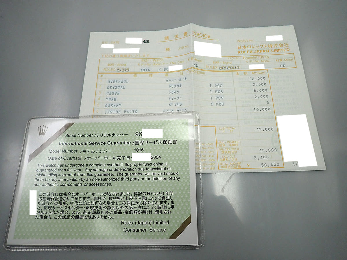 ロレックス エクスプローラーI Ref.1016 ブラック文字盤 極美品 RVP1V6CA