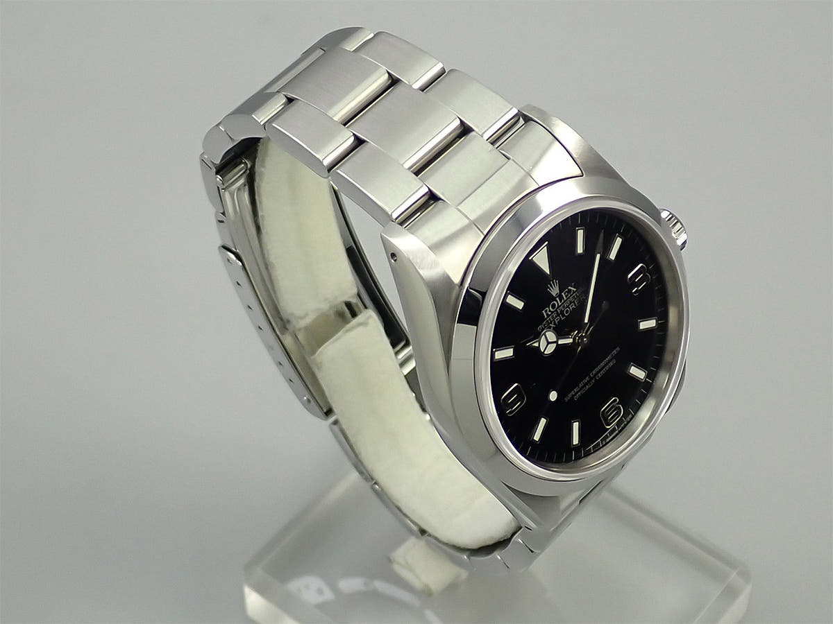 ロレックス エクスプローラーI Ref.14270 ブラック文字盤 中古 YMYK9KVR