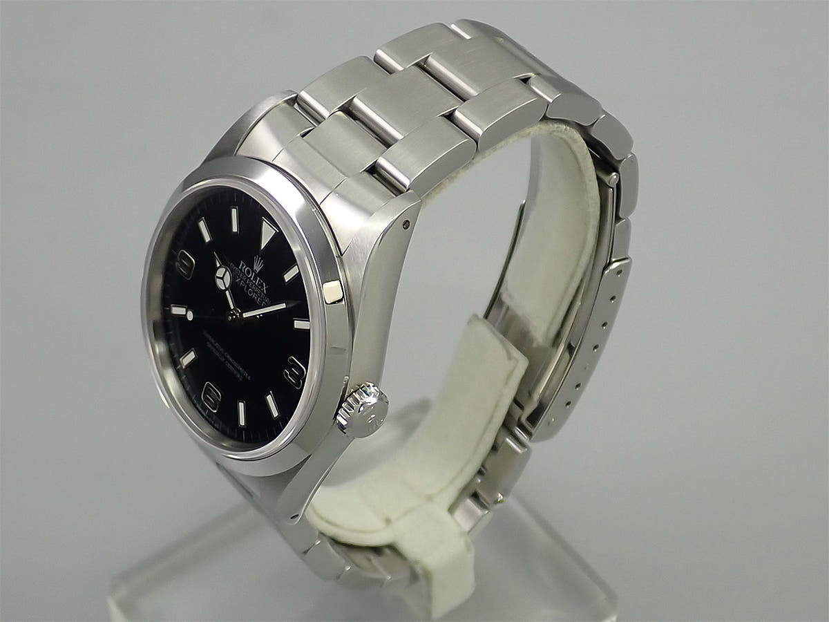 ロレックス エクスプローラーI Ref.14270 ブラック文字盤 中古 YMYK9KVR