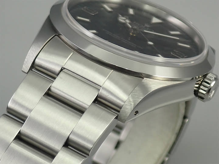 ロレックス エクスプローラーI Ref.14270 ステンレススチール ブラック文字盤
