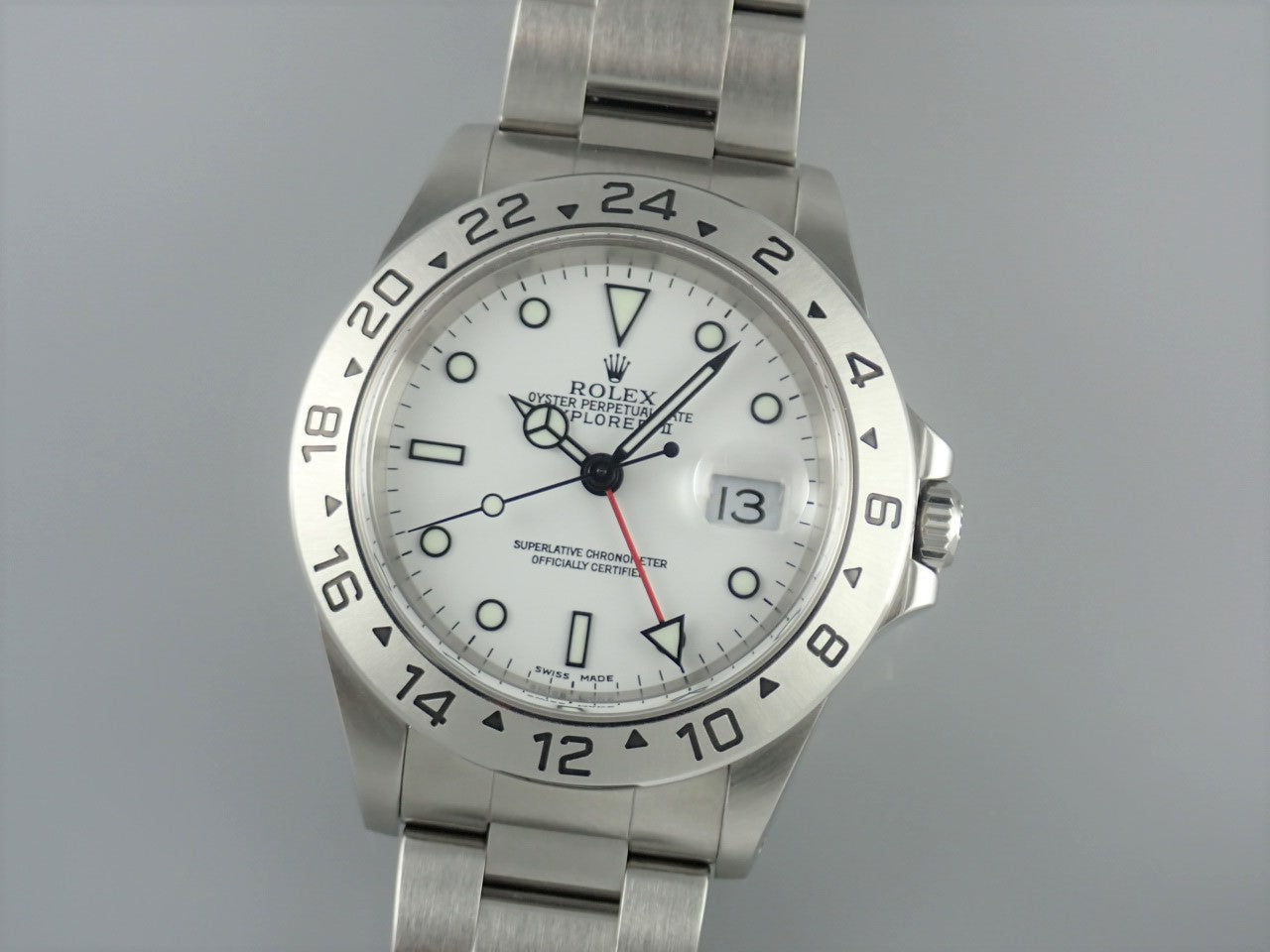 Rolex Explorer II White Dial A Series &lt;Warranty, Box, etc.&gt;