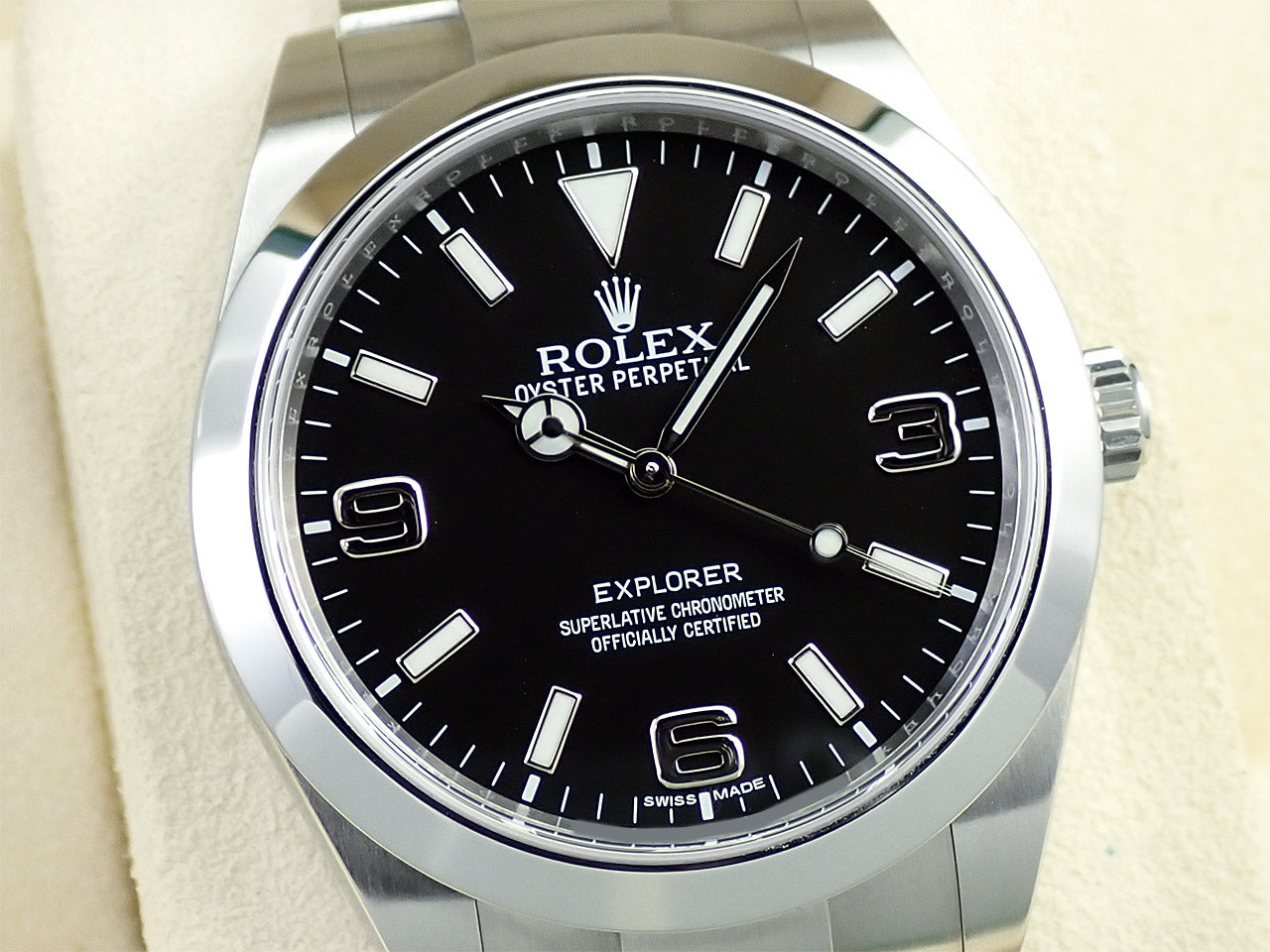 Rolex Explorer Blackout Mirror Buckle &lt;Warranty, Box, etc.&gt;