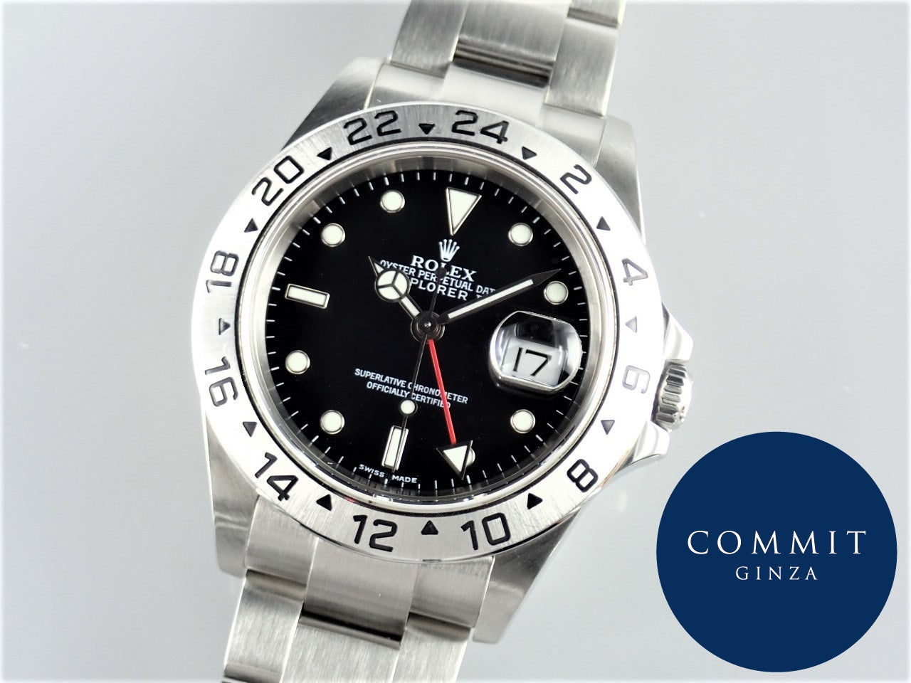 Rolex Explorer II Black Dial F Series &lt;Warranty and Box&gt;