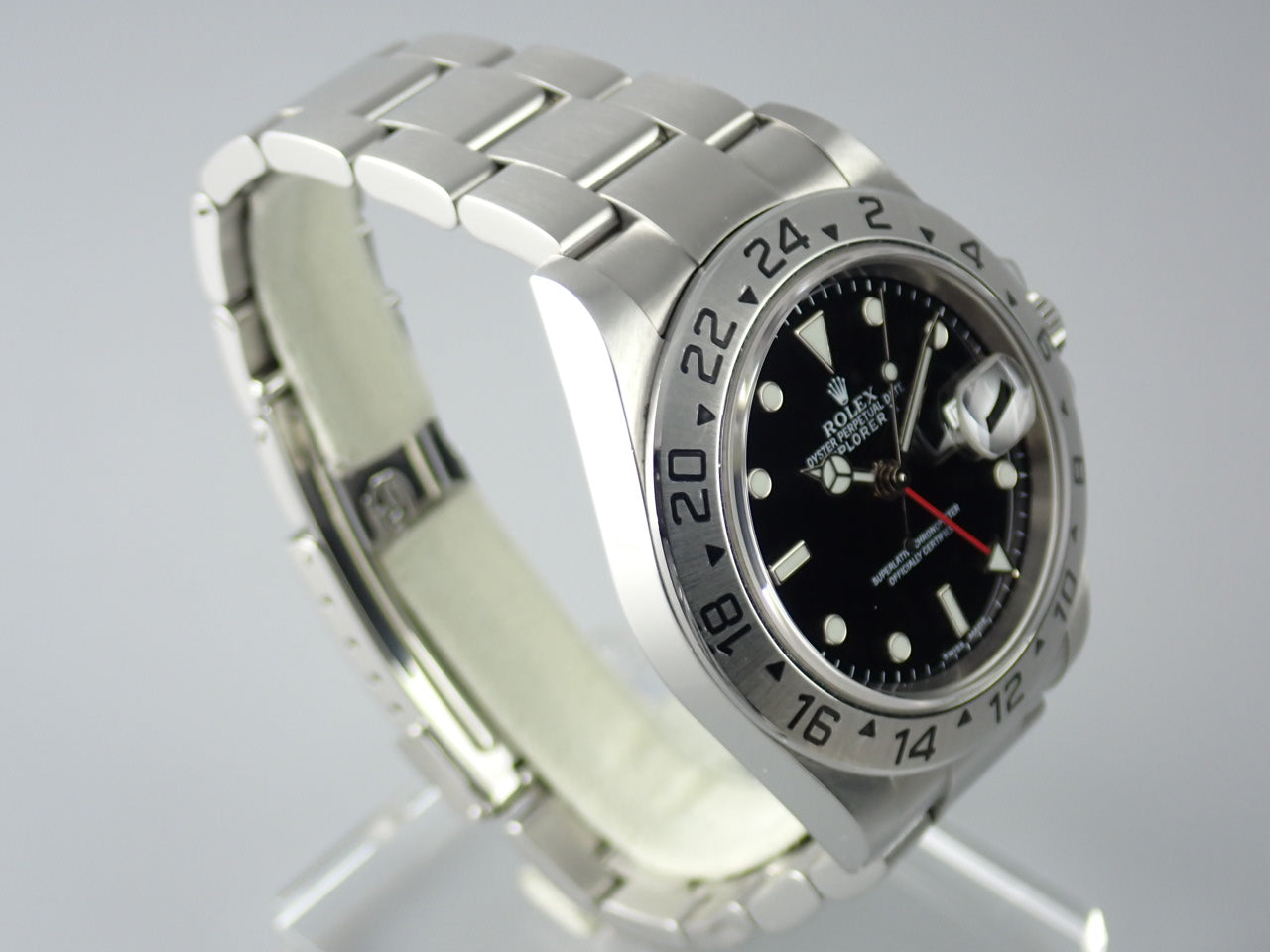 Rolex Explorer II Black Dial F Series &lt;Warranty and Box&gt;