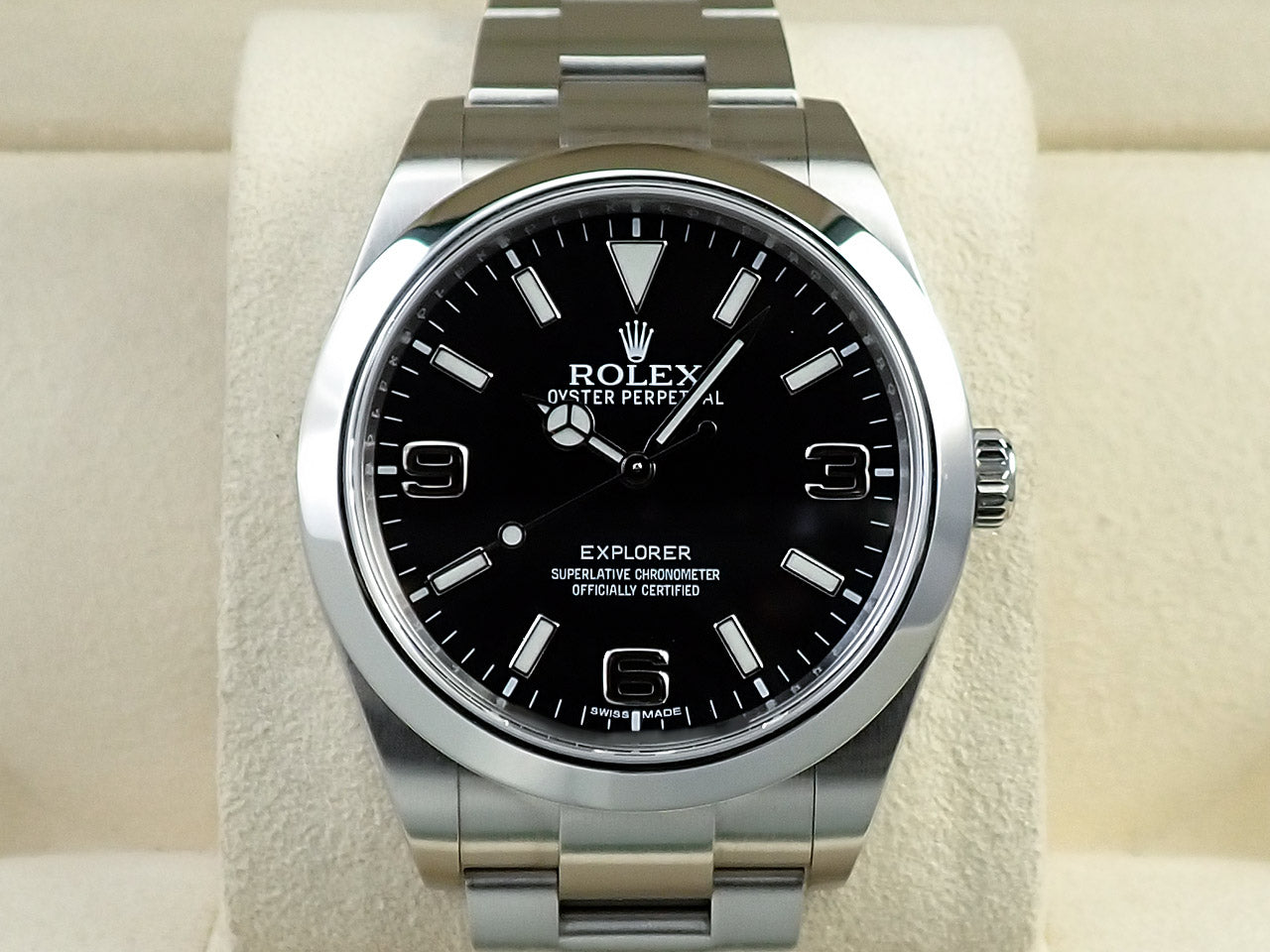 Rolex Explorer Blackout Mirror Buckle &lt;Warranty, Box, etc.&gt;