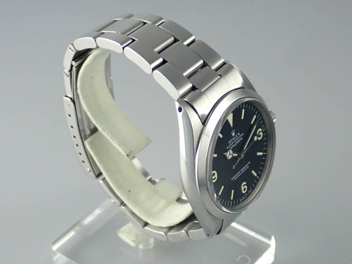 ロレックス エクスプローラーI Ref.1016 ブラック文字盤 中古 explorer-231
