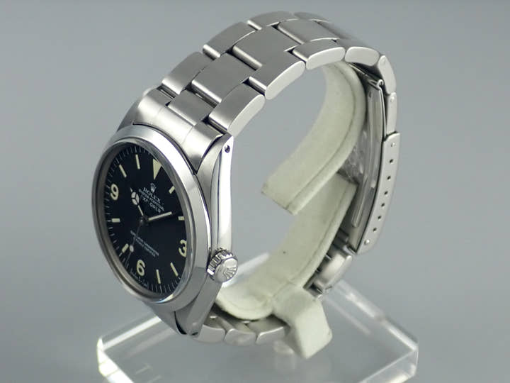 ロレックス エクスプローラーI Ref.1016 ブラック文字盤 中古 explorer-231