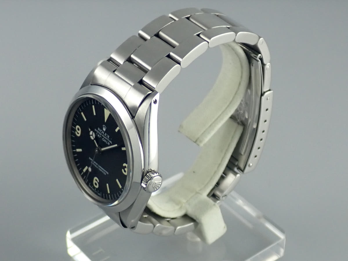 ロレックス エクスプローラーI Ref.1016 ブラック文字盤 中古 explorer-231