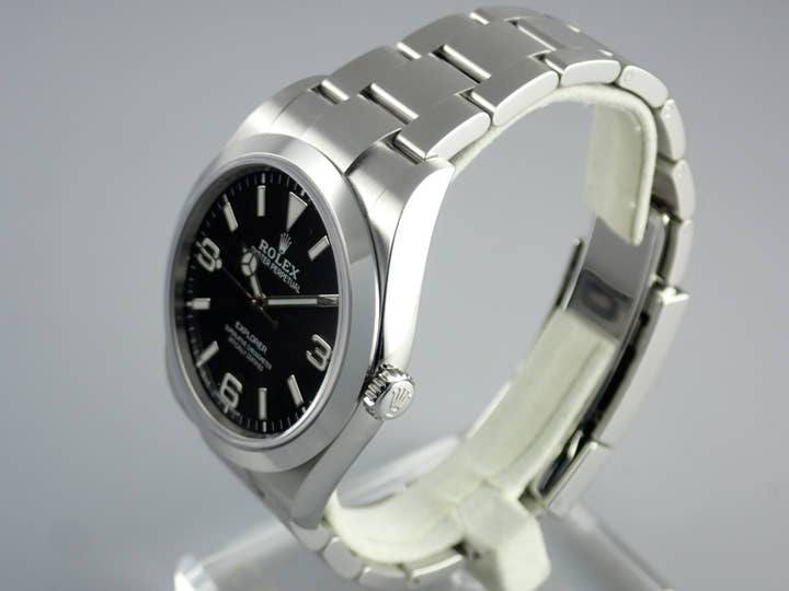 ロレックス エクスプローラー Ref.214270 ブラック文字盤 中古 explorer-232