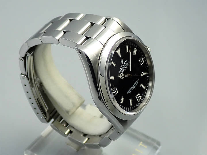 ロレックス エクスプローラーI Ref.14270 ステンレススチール ブラック文字盤