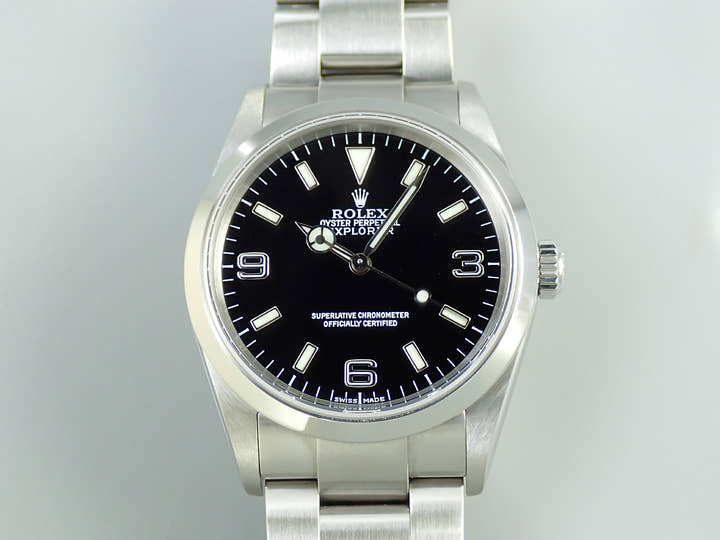 ロレックス エクスプローラーI Ref.114270 ステンレススチール ブラック文字盤