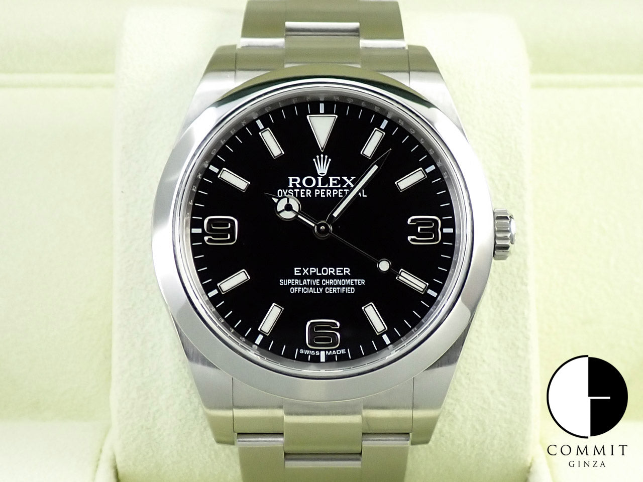 Rolex Explorer I Ref.214270 SS Black Dial