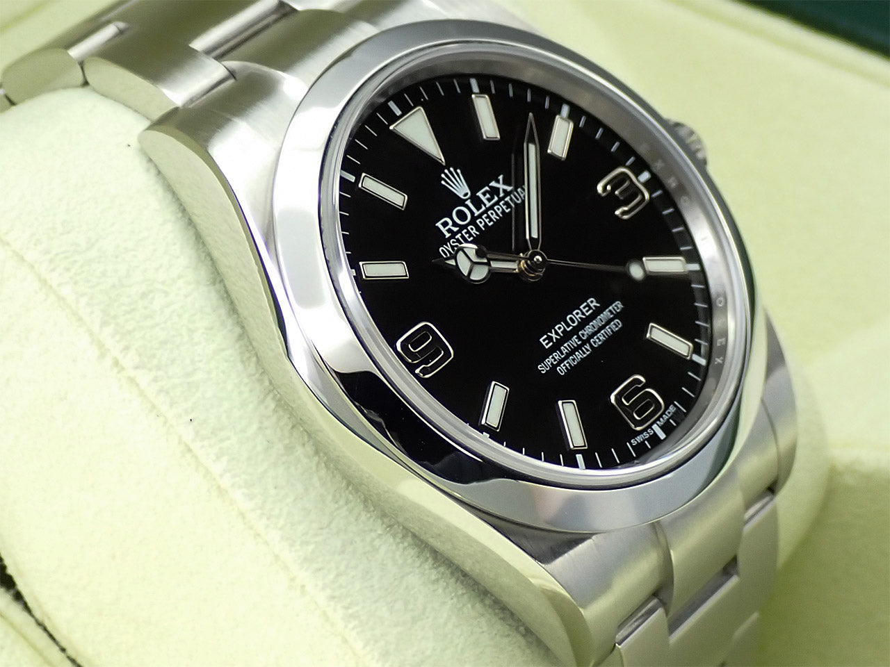 Rolex Explorer I Ref.214270 SS Black Dial