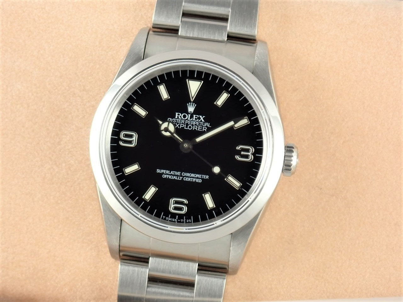 Rolex Explorer I T serial number &lt;Warranty, box, etc.&gt;