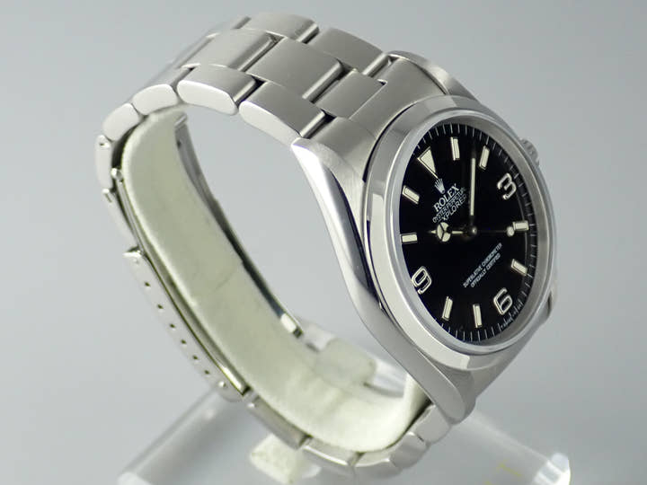 ロレックス エクスプローラーI Ref.14270 ブラック文字盤 中古 explorer-237