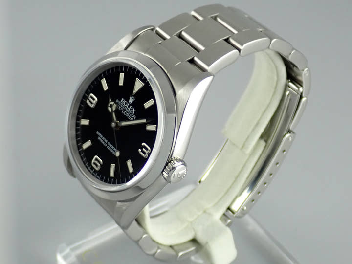 ロレックス エクスプローラーI Ref.14270 ブラック文字盤 中古 explorer-237